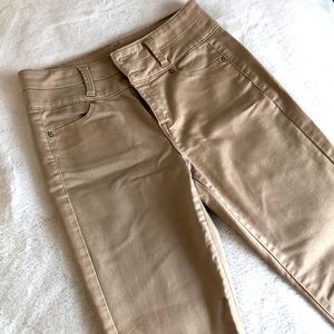 Tinseltown tan skinny jeans, size 3